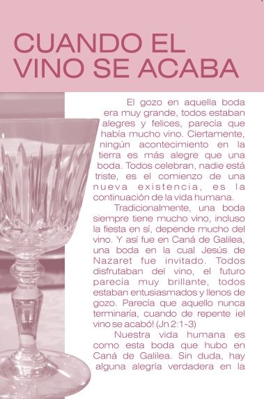 Cuando El Vino Se Acaba (Volante)