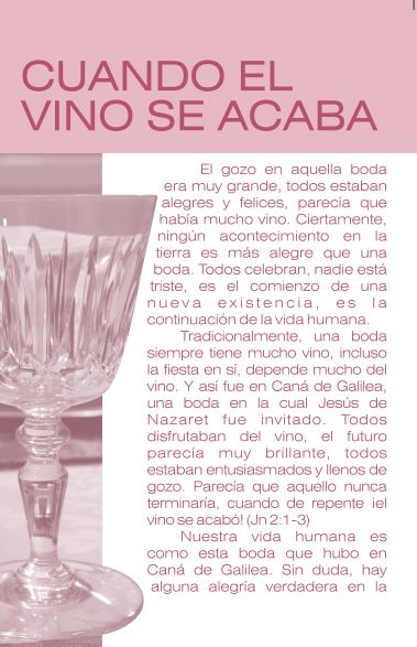 Cuando El Vino Se Acaba (Volante)