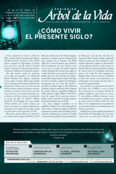 Periódico Árbol de la Vida